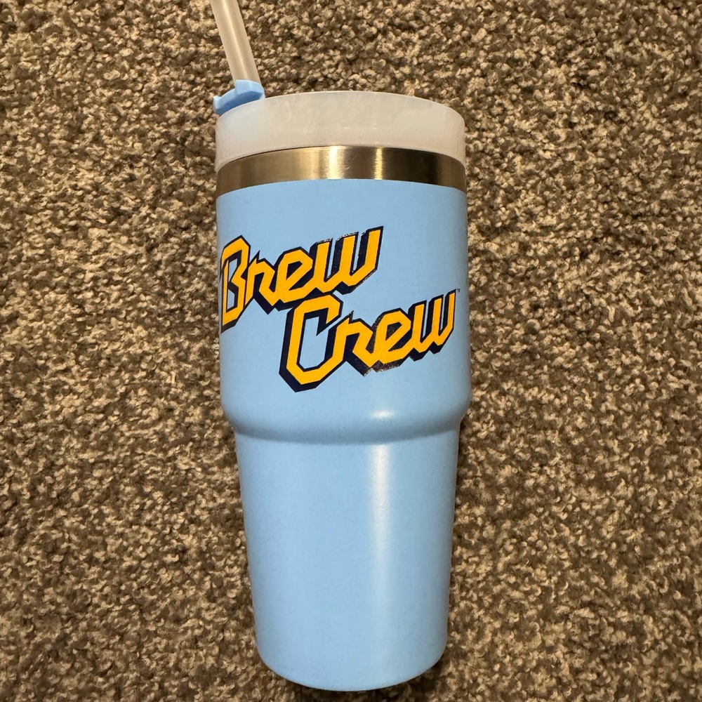 Brew Crew Blue Tumbler